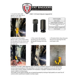 FBInc. EZ Clutch Adjuster Upgrade Kit for 2021 to Current FBInc. EZ Clutch Adjuster Upgrade Kit for 2021 to Current
